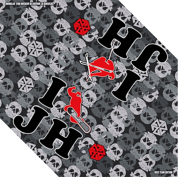 JACKSON HOLE SKI CLUB BANDARIL, SNOWBOARD BANDANNA